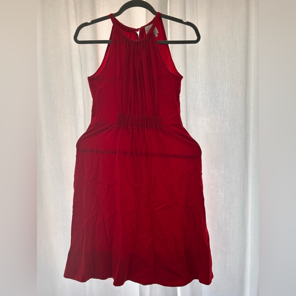 Kate Spade Vibrant Red Midi Dress